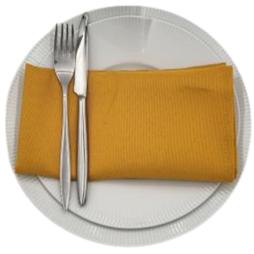 Serviette Jaune Ambre